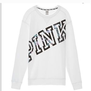 Victoria Secret 'Pink' Campus Crew neck sweater